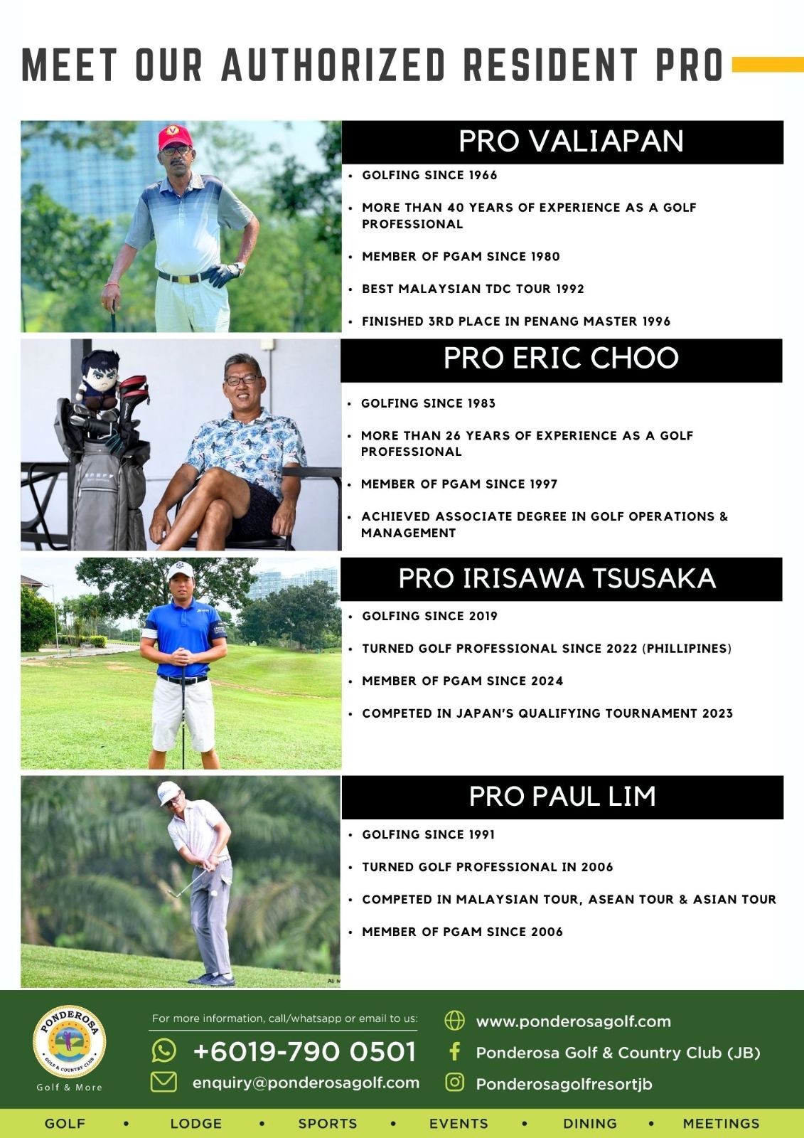 Meet Our Authorized Resident Pro