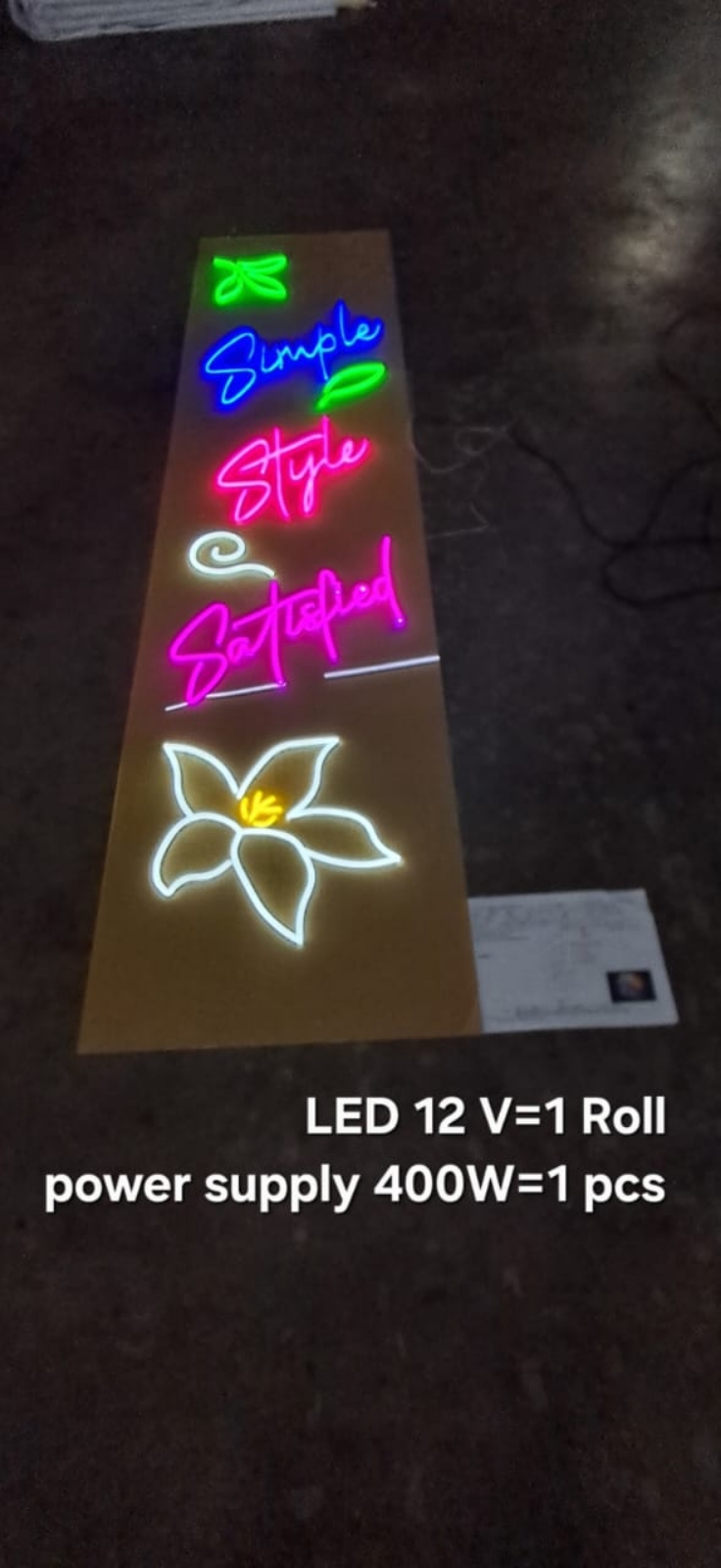PAKAR PAPAN TANDA INDOOR LED NEON DI CHERAS & TAMAN CONNAUGHT
