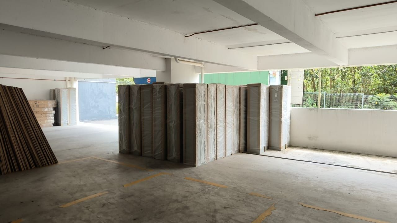 GY302 - 2 Compartments Locker sent to Nilai Site.