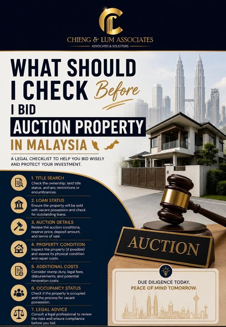 What You Should Check in a Proclamation of Sale (POS) Before Buying an Auction Property in Malaysia