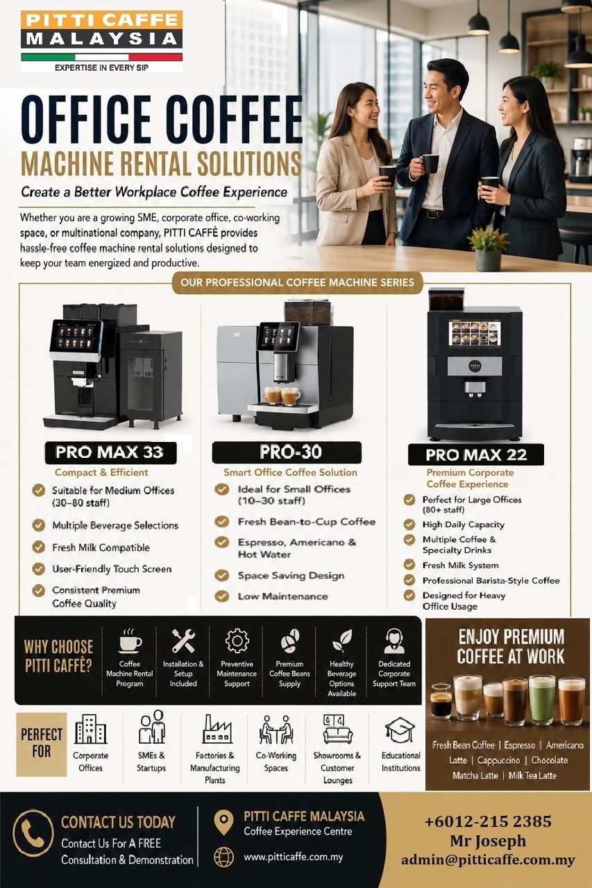 Coffee Machine Rental Solution for Corporate Pantry