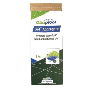 Obaproof 3/4″ Aggregate Concrete Stone (3kg)