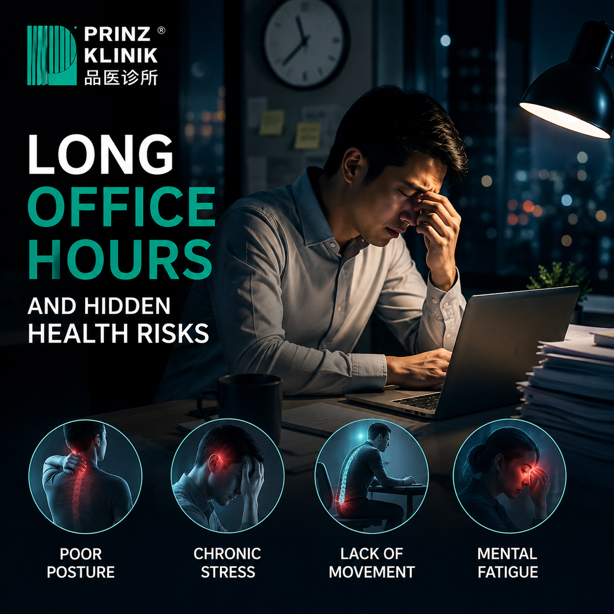 Long Office Hours and Hidden Health Risks