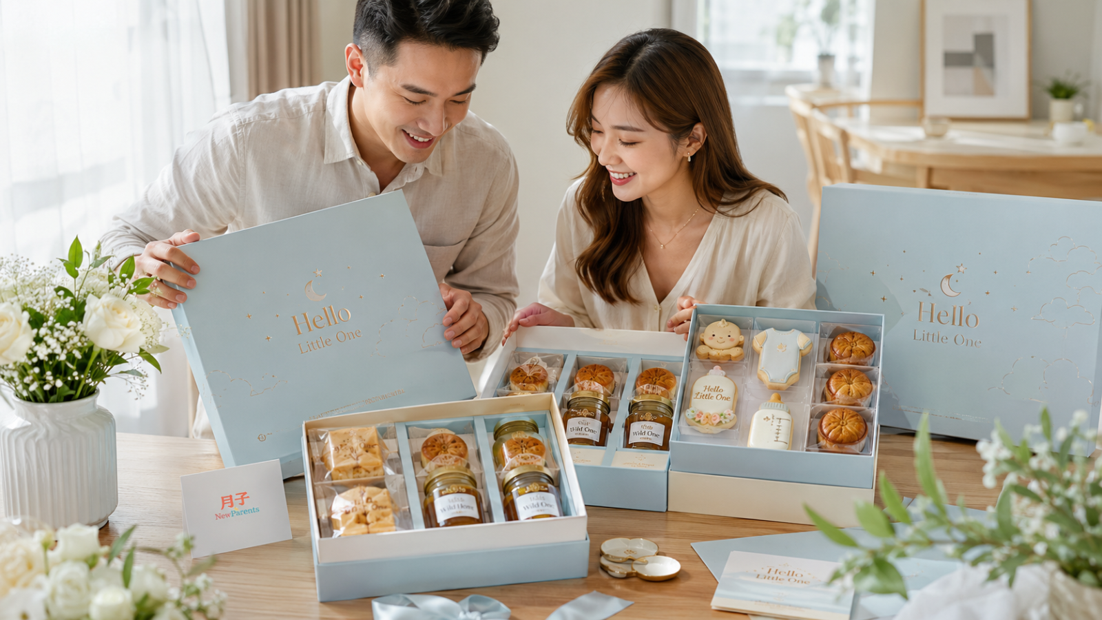 Puchong 精致满月礼盒定制：传递喜悦，宝宝弥月送礼首选，彰显品味