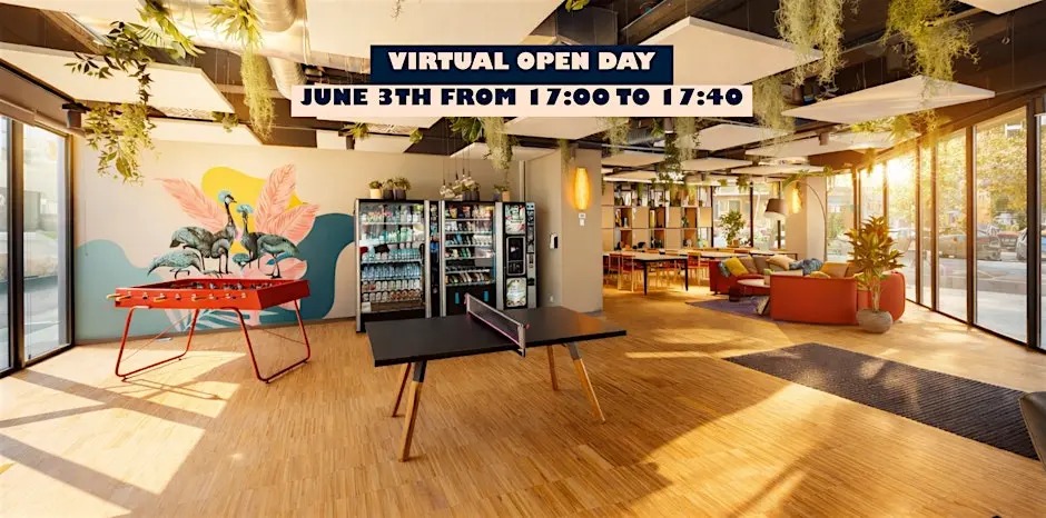 VIRTUAL OPEN DAY – June 3th  (English)