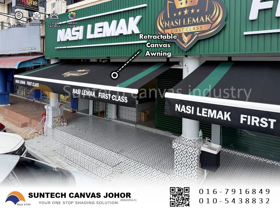 How to Effectively Multiply Your Restaurant’s Dining Space? 3 Commercial Advantages of Motorized Canvas Awnings