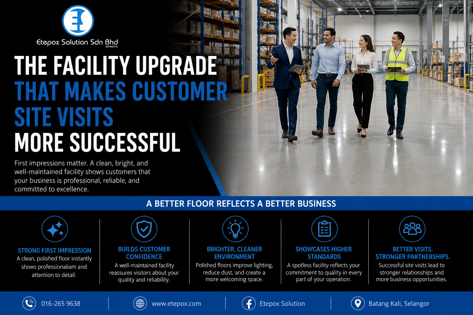 The Facility Upgrade That Makes Customer Site Visits More Successful
