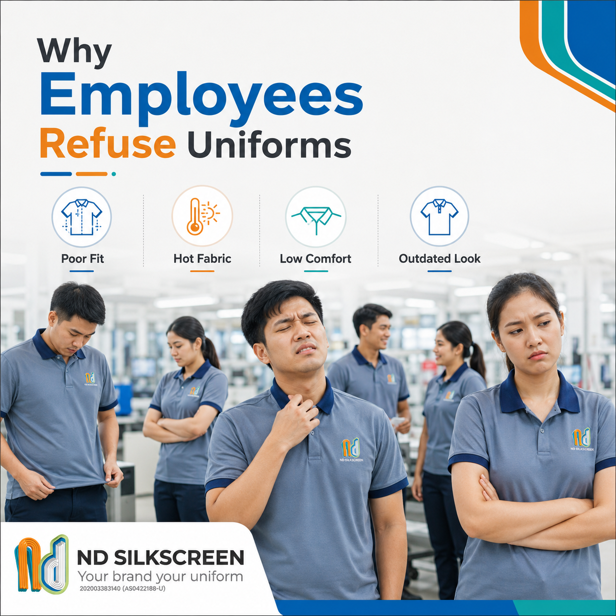 Why Some Employees Refuse to Wear Company Uniforms