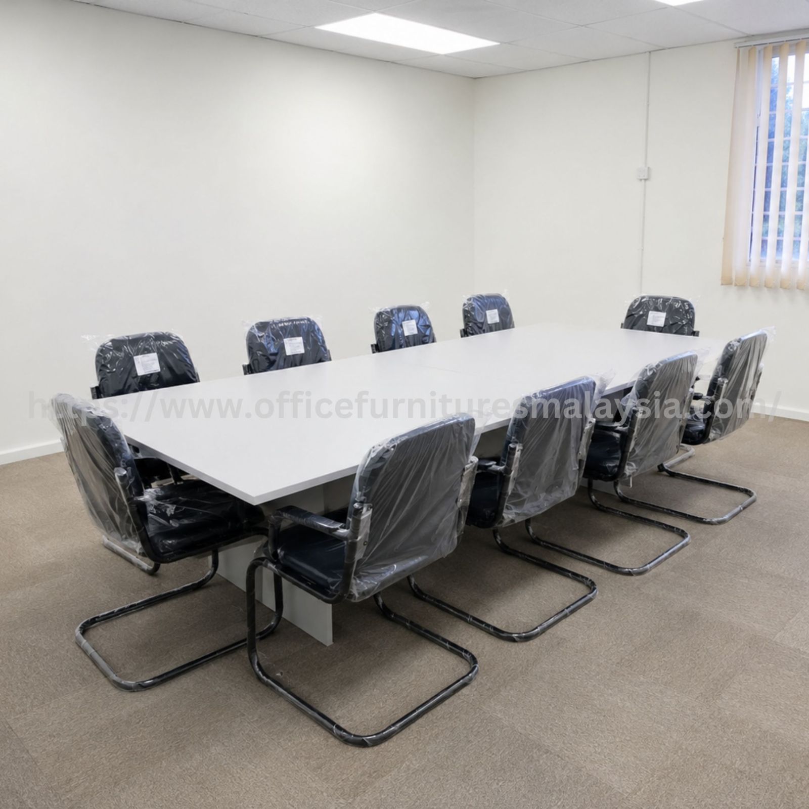 10 ft Office Conference Meeting Room Table with Office Budget Chair Bandar Botanik, 41200 Klang, Selangor, Malaysia. JUNE 2026
