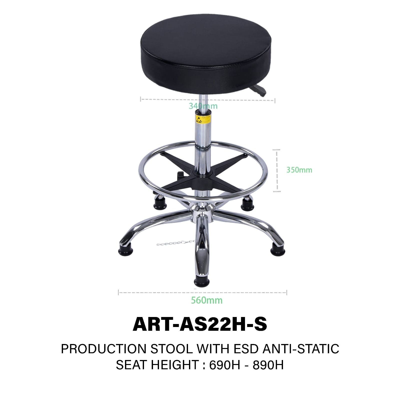 ESD production stool 