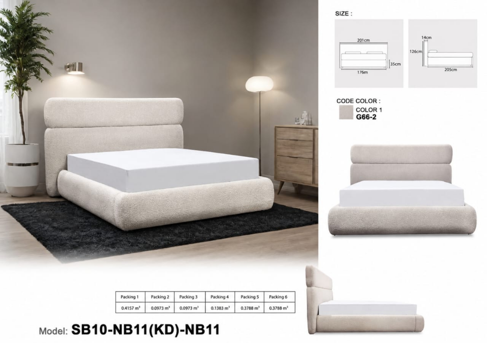 Bedframe NB11