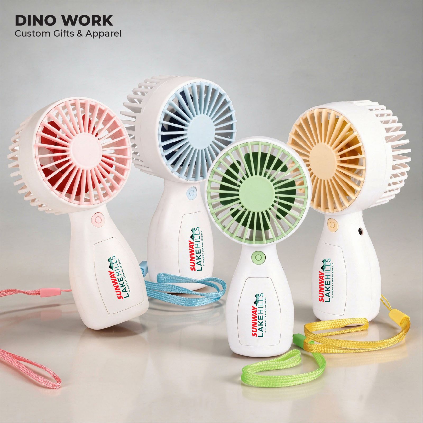 Custom Logo Portable Mini Fan Malaysia – Corporate Gifts & Event Giveaways