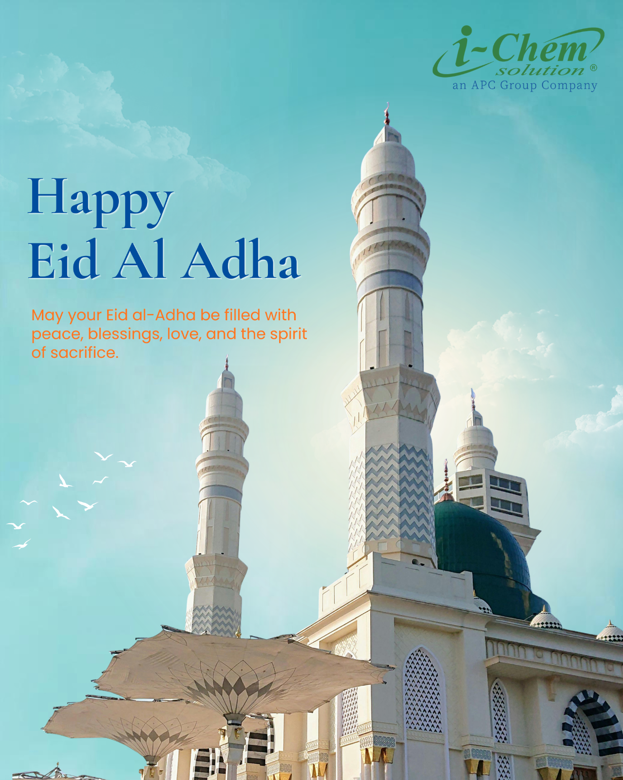 🌙 Eid al-Adha from all of us at i-Chem Solution (APC Group)