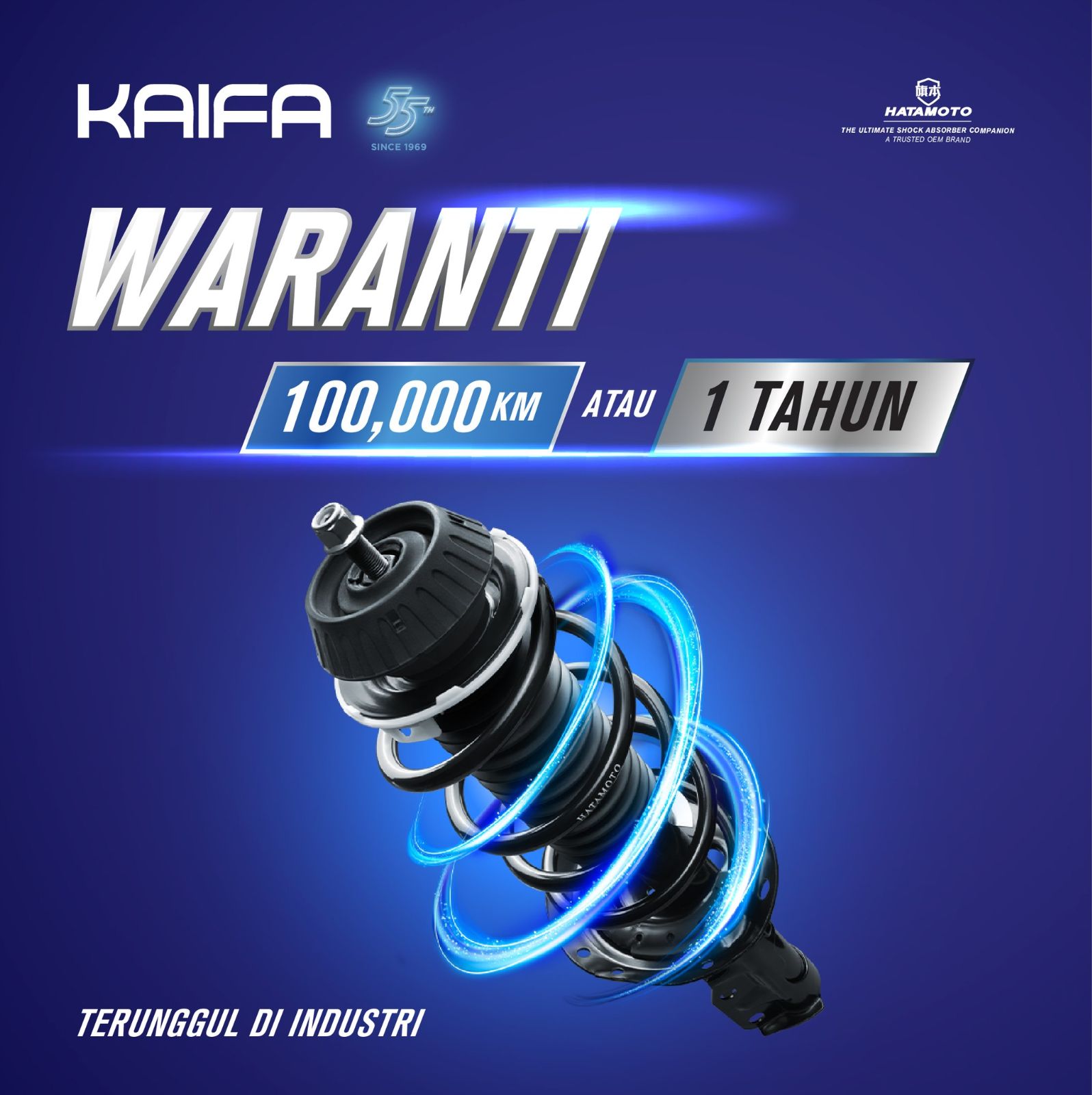 Kaifa Front Assembly Strut & Rear Absorber Set for Toyota Alphard Vellfire ANH20 (2008-2015) Plug & Play Suspension