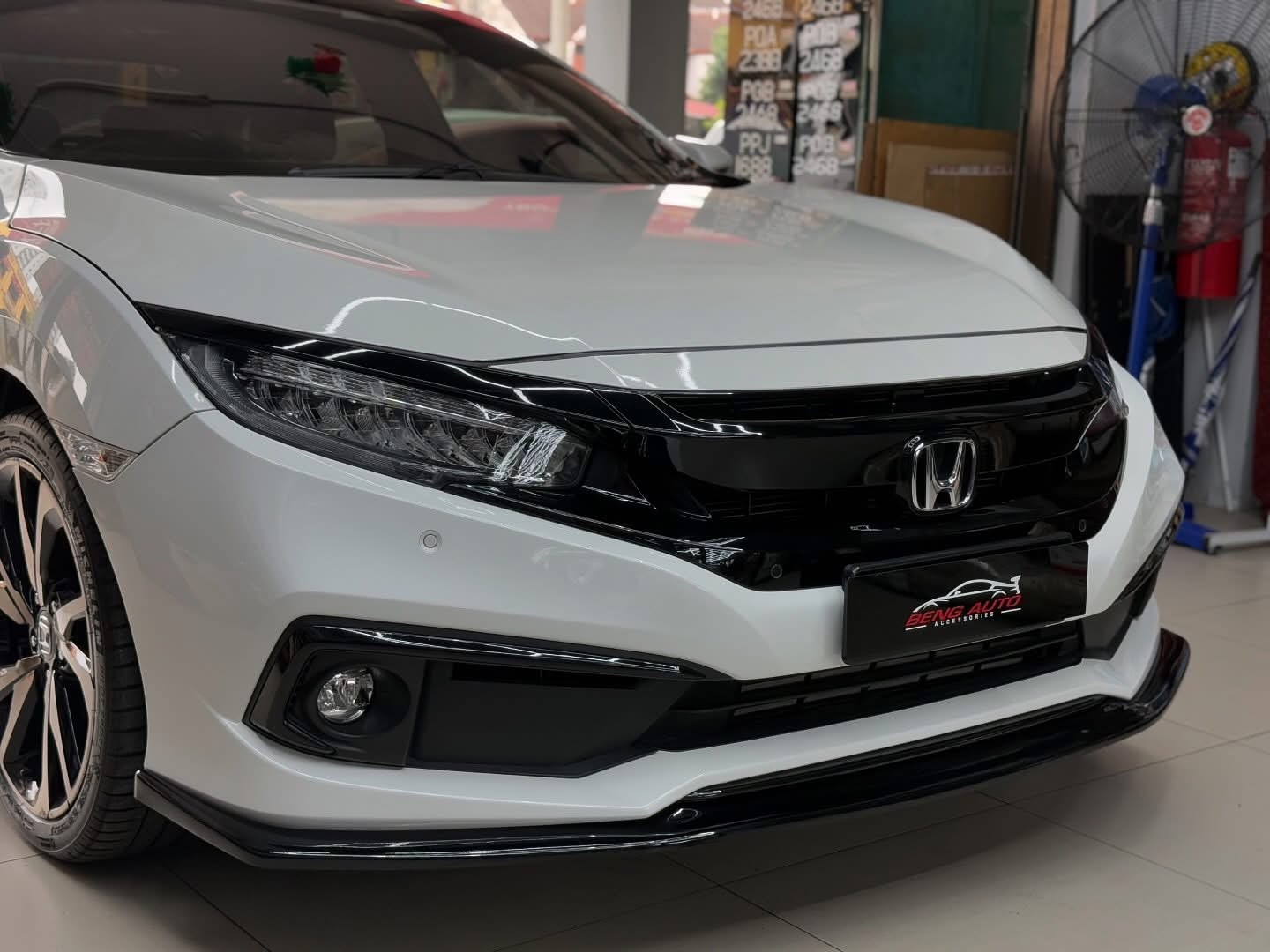 CIVIC FC FACELIFT 19’ JS DESIGN FRONT LIPS