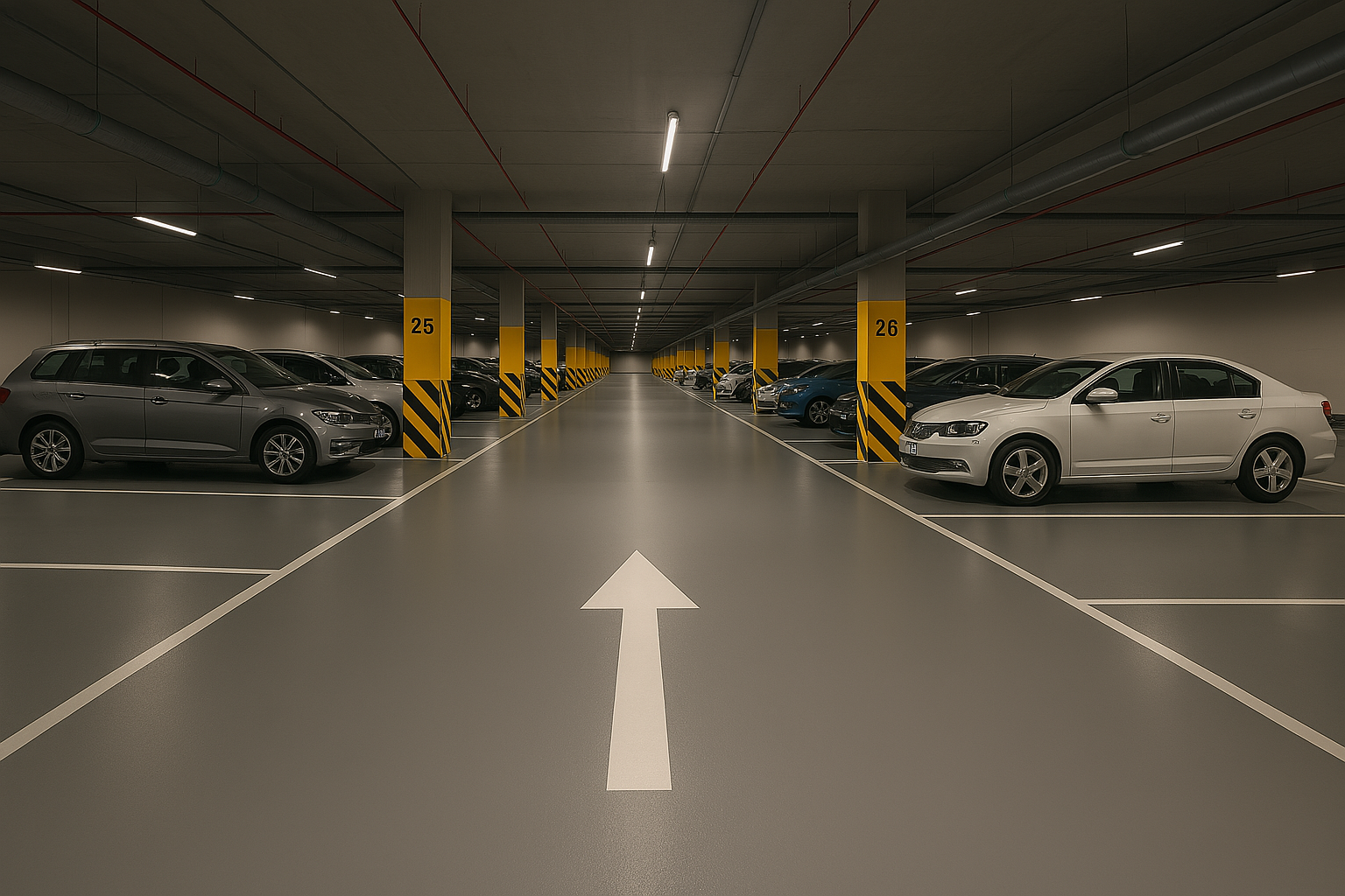 Why apply polyurethane coating to the carpark