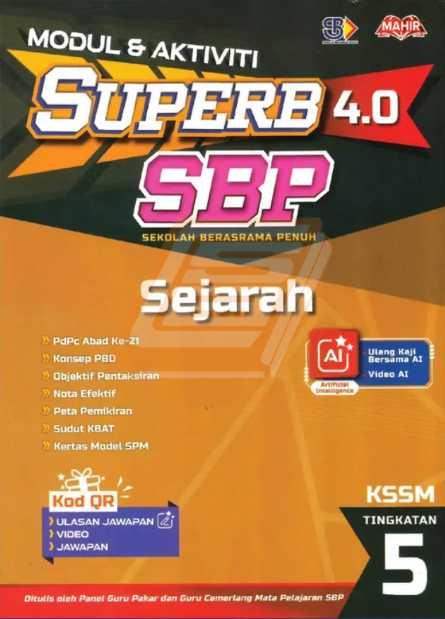Superb SBP 4.0 Tingkatan 5 Sejarah