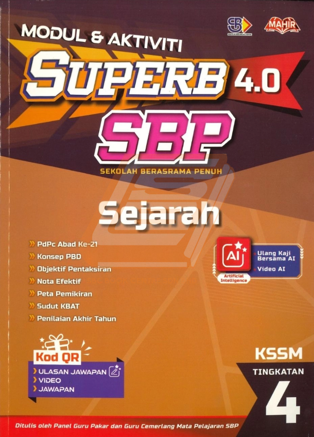 Superb SBP 4.0 Tingkatan 4 Sejarah