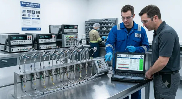 Factory Acceptance Testing (FAT) for Temperature Sensors