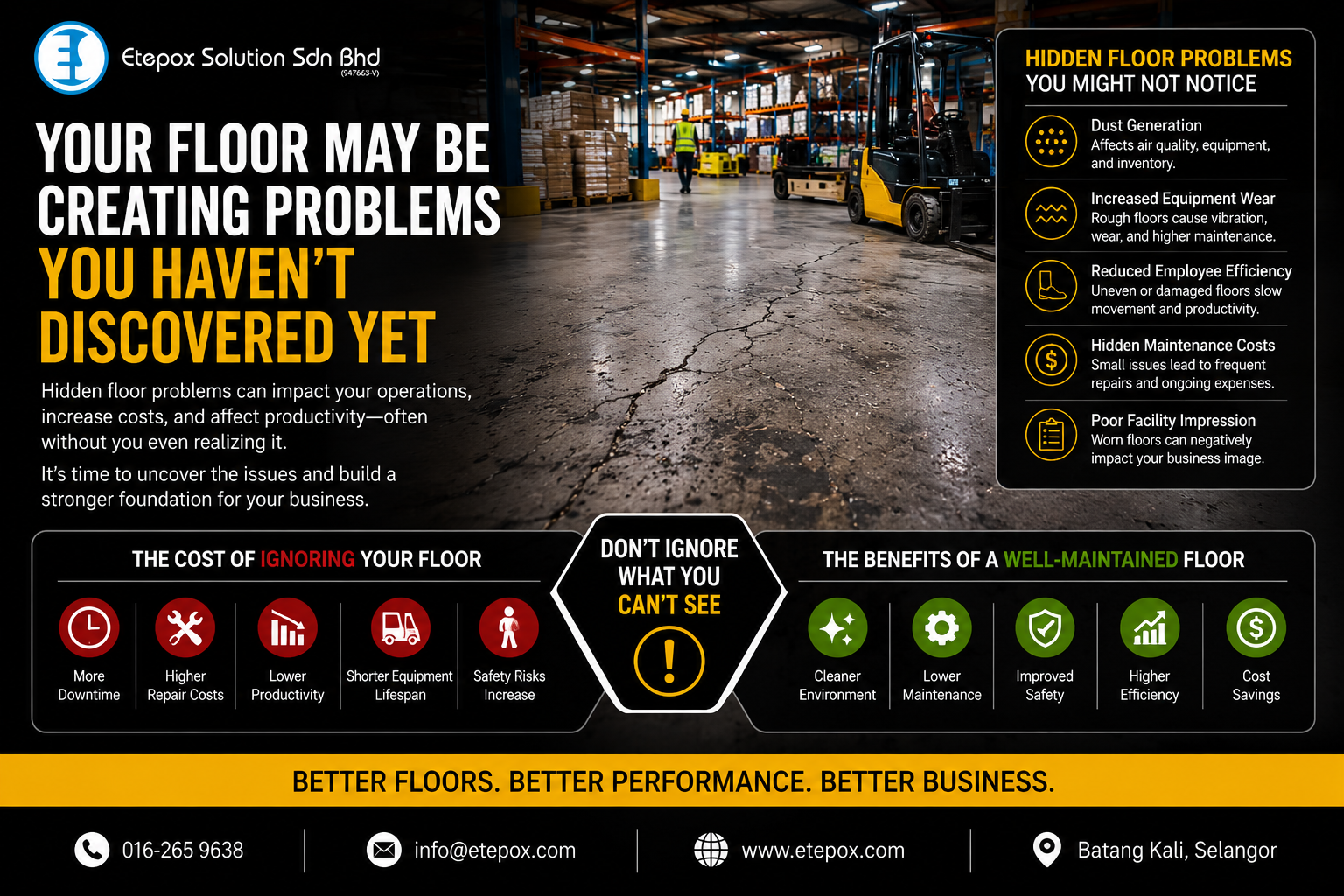 Your Floor May Be Creating Problems You Haven't Discovered Yet
