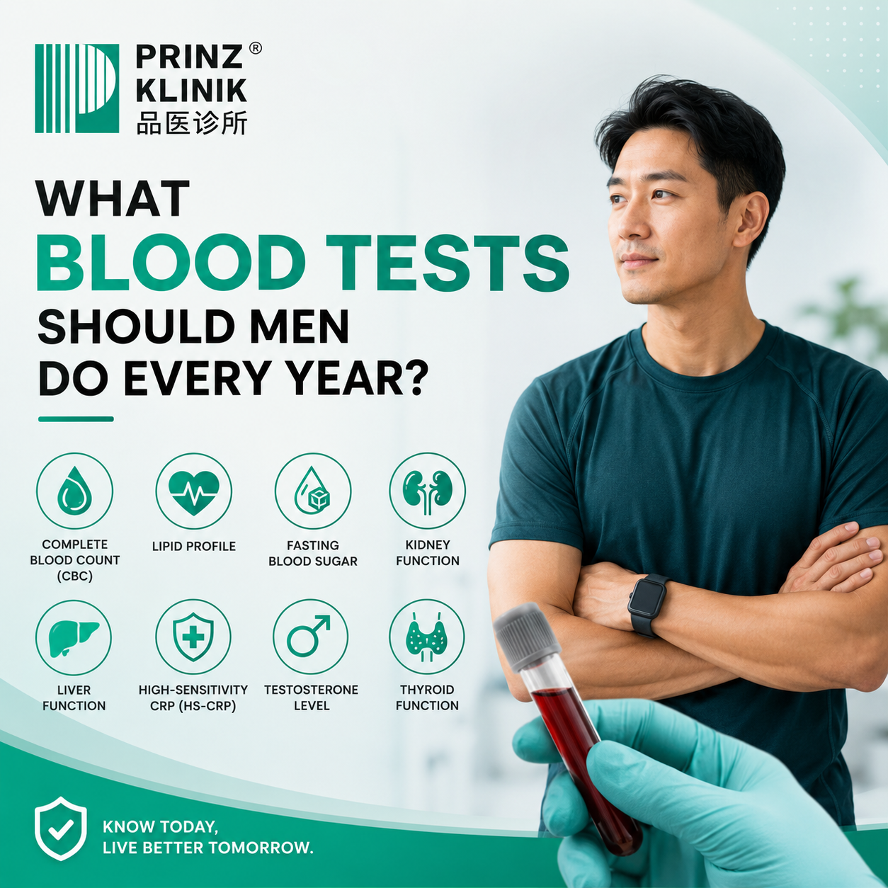 What Blood Tests Should Men Do Every Year?