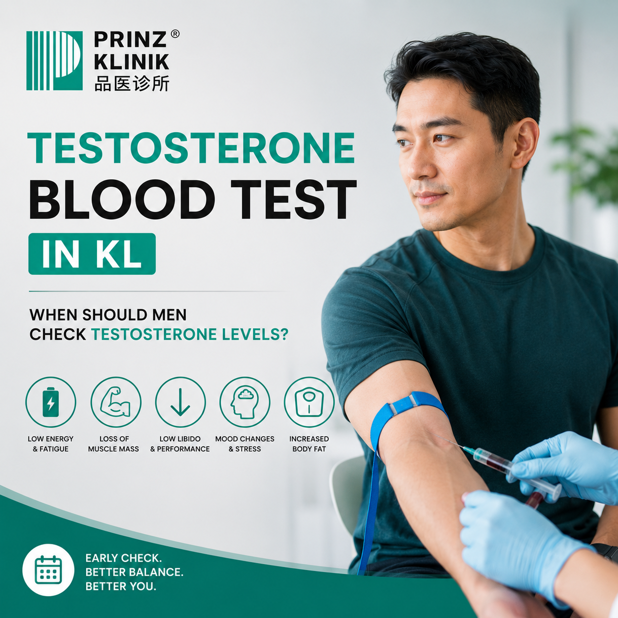 Testosterone Blood Test in KL | When Should Men Check?