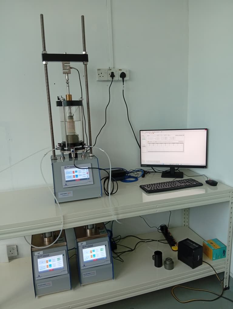 INSTALLATION AND TRAINING OF TRIAXIAL TESTING SYSTEM SUCESSFULLY COMPLETED IN SENAI, JOHOR