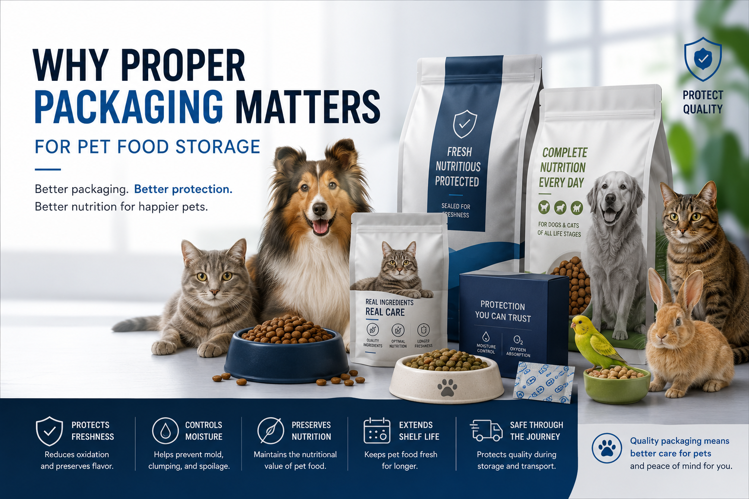 Why Proper Packaging Matters for Pet Food Storage