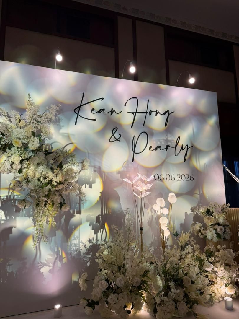 WEDDING - LED SCREEN , SOUND SYSTEM , LIGHTING