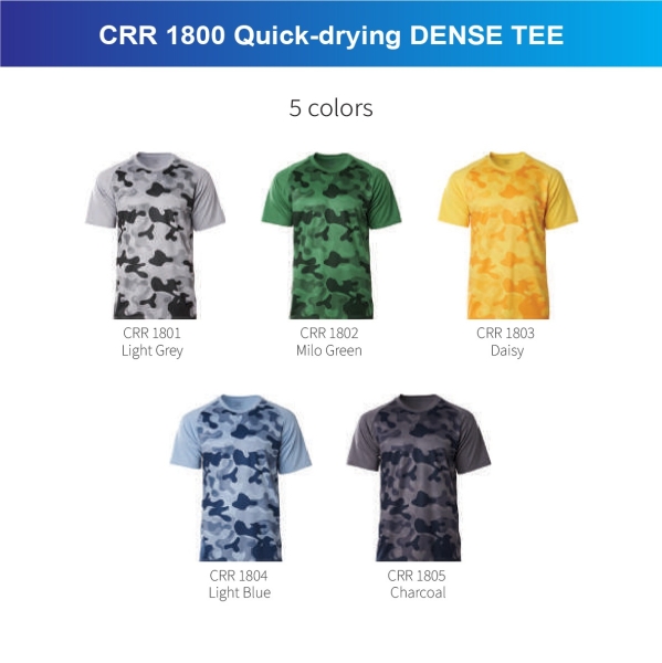 CRR 1800 Quick-drying DENSE TEE Quick Dry Tee Active Wear Uniform Johor Bahru (JB), Malaysia, Johor Jaya Service | INNOVATIVE PRINTING ENTERPRISE