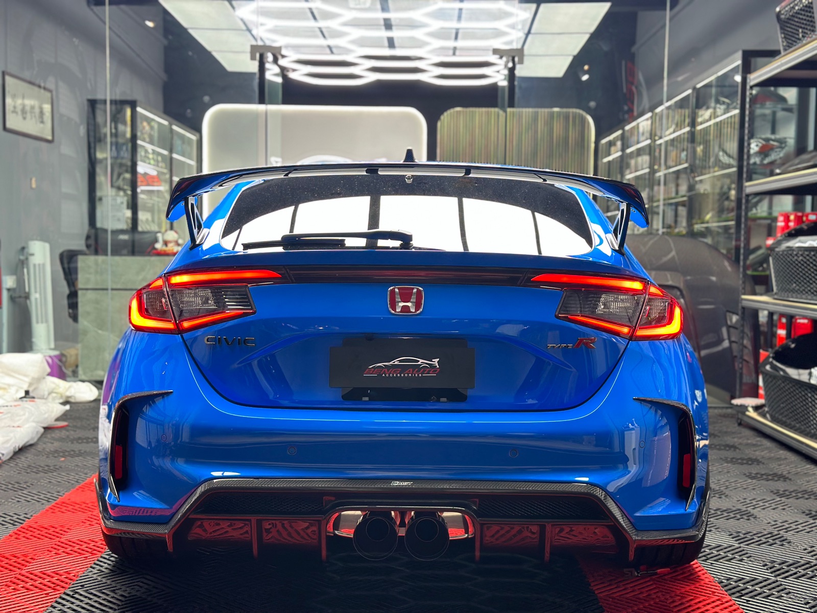 CT DESIGN CARBON REAR DIFFUSER