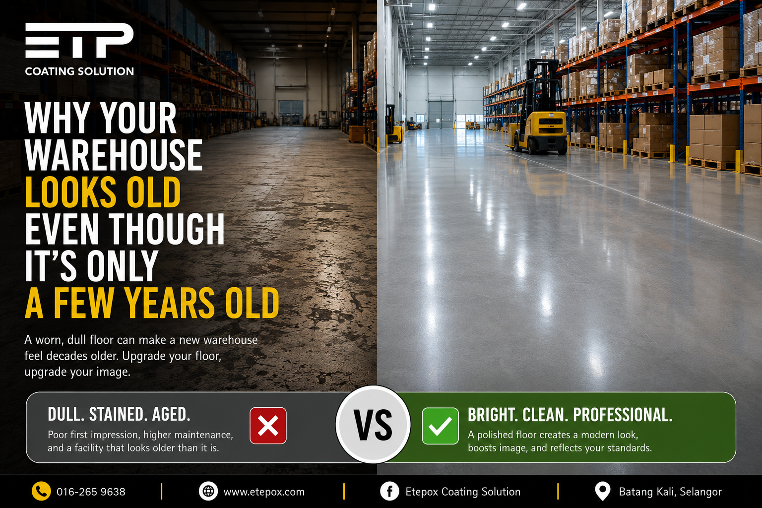 Why Your Warehouse Looks Old Even Though It’s Only a Few Years Old