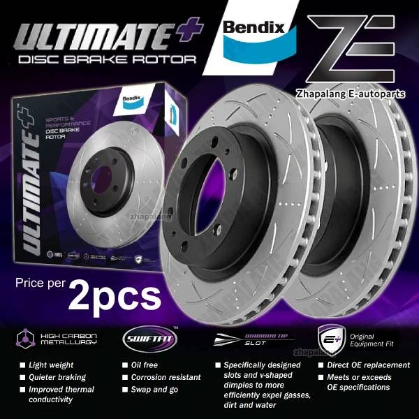 Bendix Ultimate+ Front Disc Brake Rotor for Perodua Ativa / Toyota Vios NGC102 / Toyota Yaris '22 (275mm) BR6013 ULT+6013