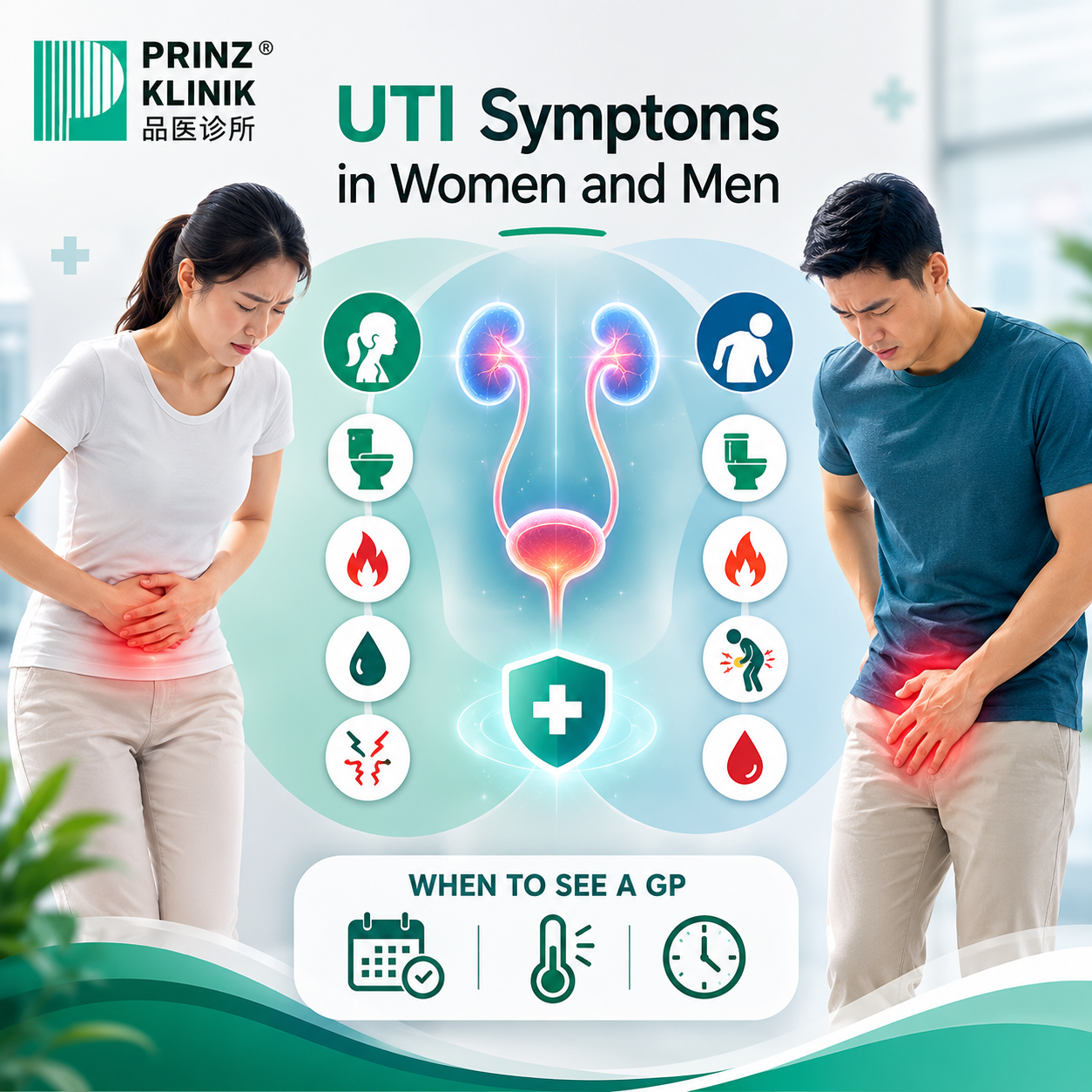 UTI Symptoms in Women and Men: When to Visit a GP Clinic in KL