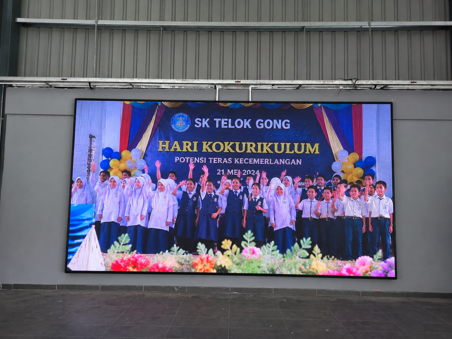 P2.5 Indoor LED Screen Installed at Port Klang