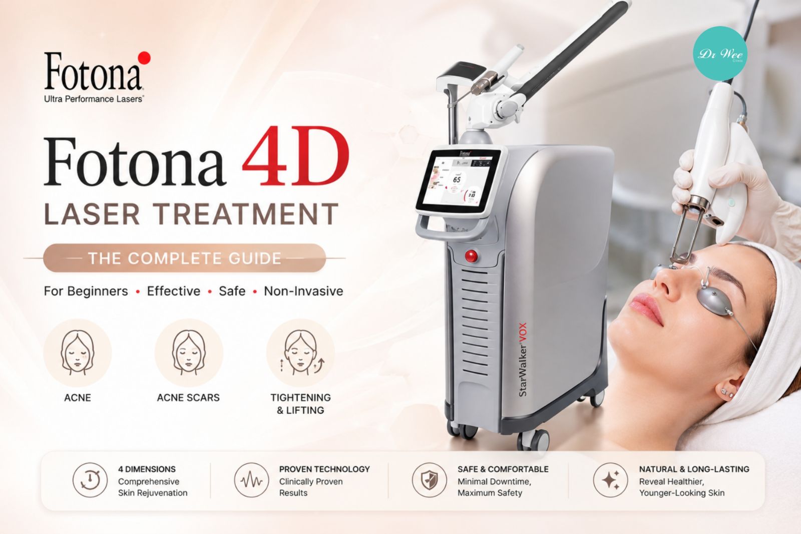 Rawatan Laser Fotona 4D | 4 MODALITI TERAS MENDALAM