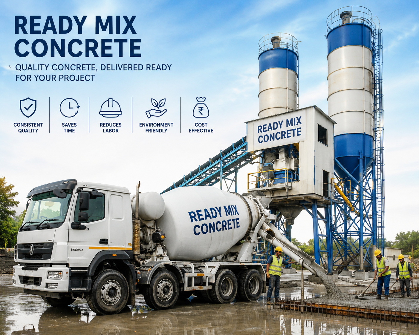 Ready Mix Concrete Melaka: Reliable Concrete Supply & Delivery for Construction Projects