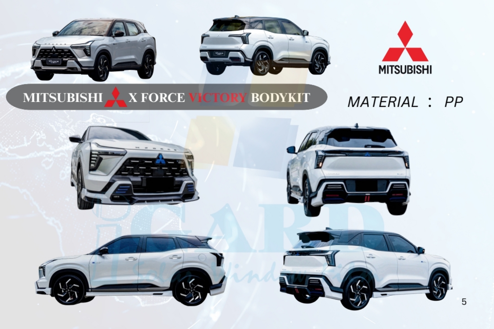Mitsubishi X Force Victory bodykit