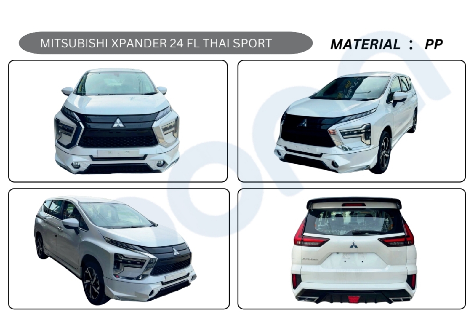 Mitsubishi Xpander Facelift Thai style bodykit