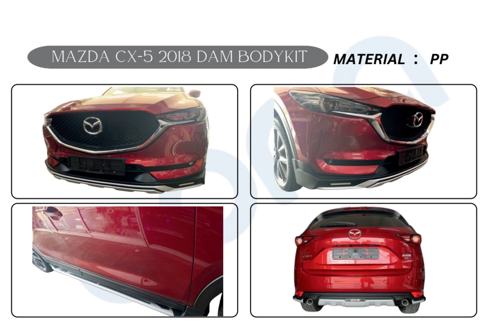 Mazda CX5 DAM bodykit