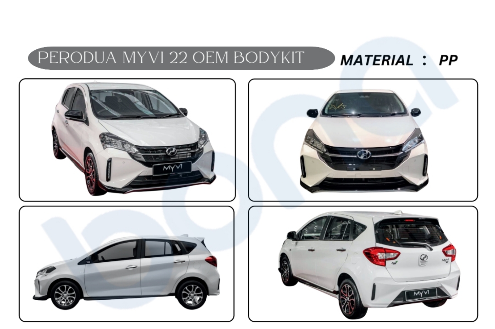 Perodua myvi OEM bodykit