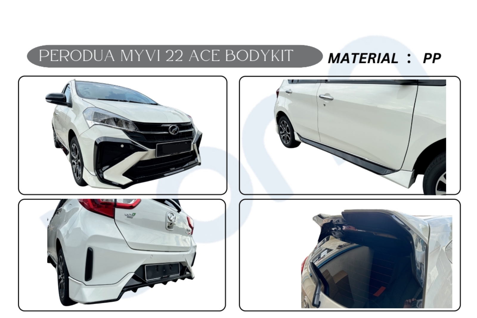 Perodua myvi Gear Up ACE bodykit