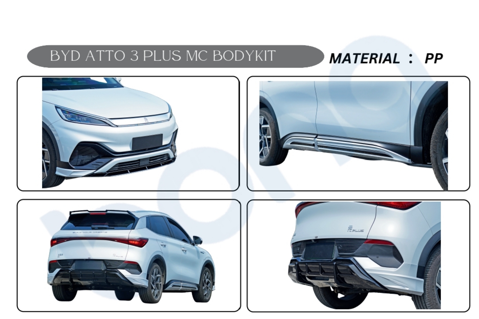 BYD atto3 MC bodykit