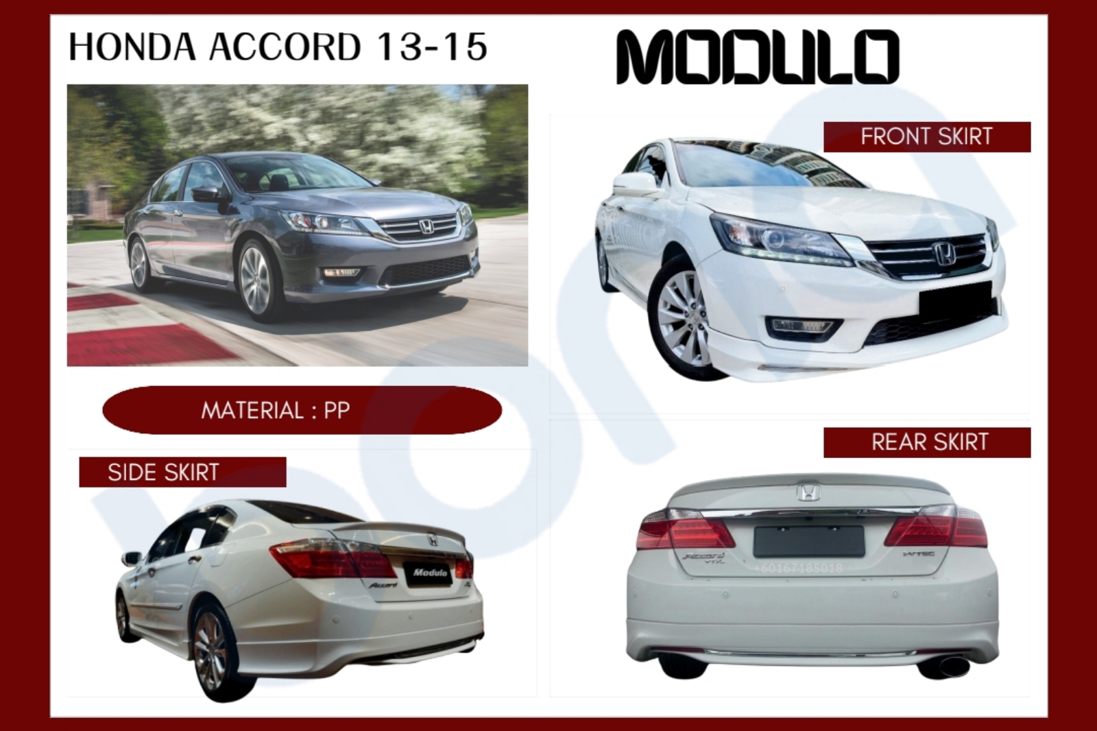 Honda accord modulo bodykit