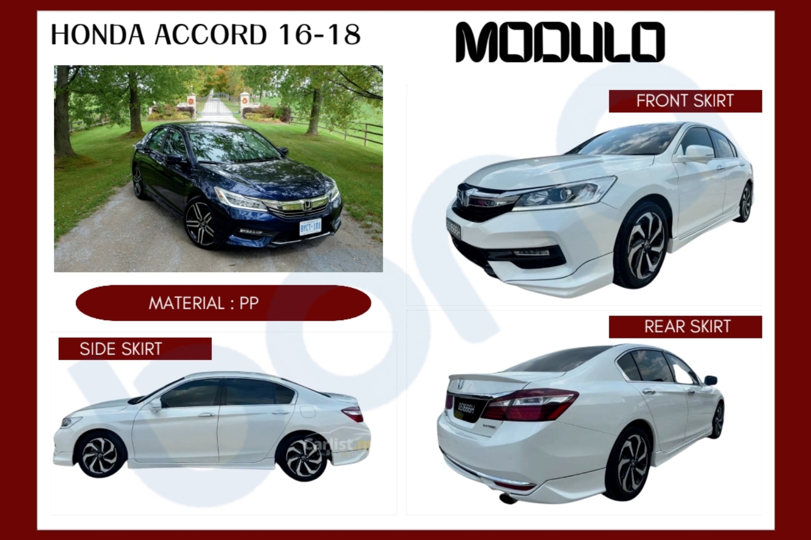 Honda accord modulo bodykit