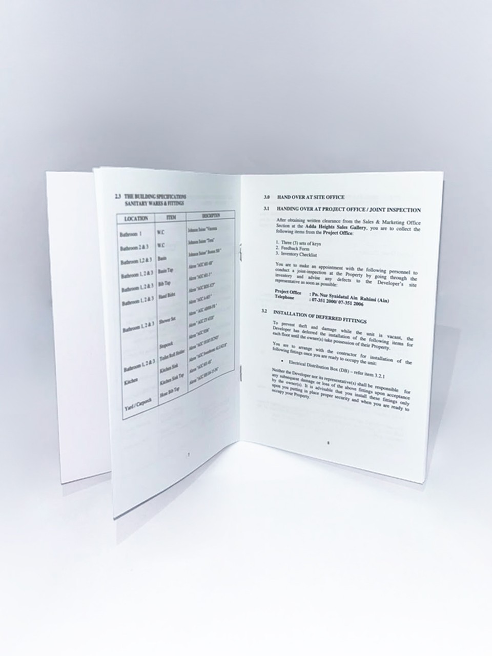 Adda Height Resident Handbook