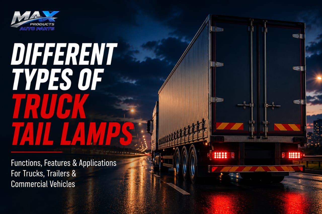 Different Types Of Truck Tail Lamps And Their Functions