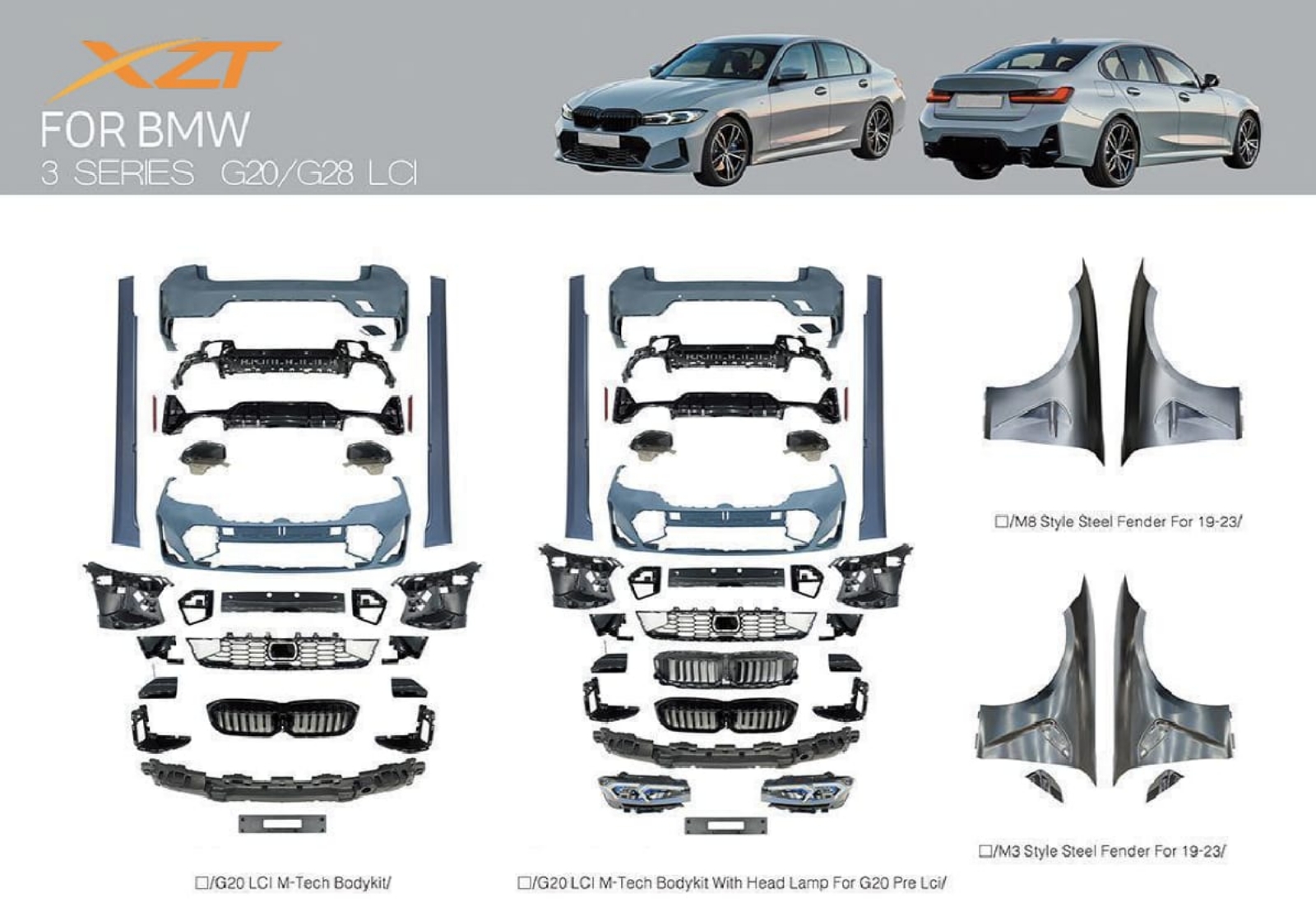 BMW 3 SERIES G20/G28 LCI