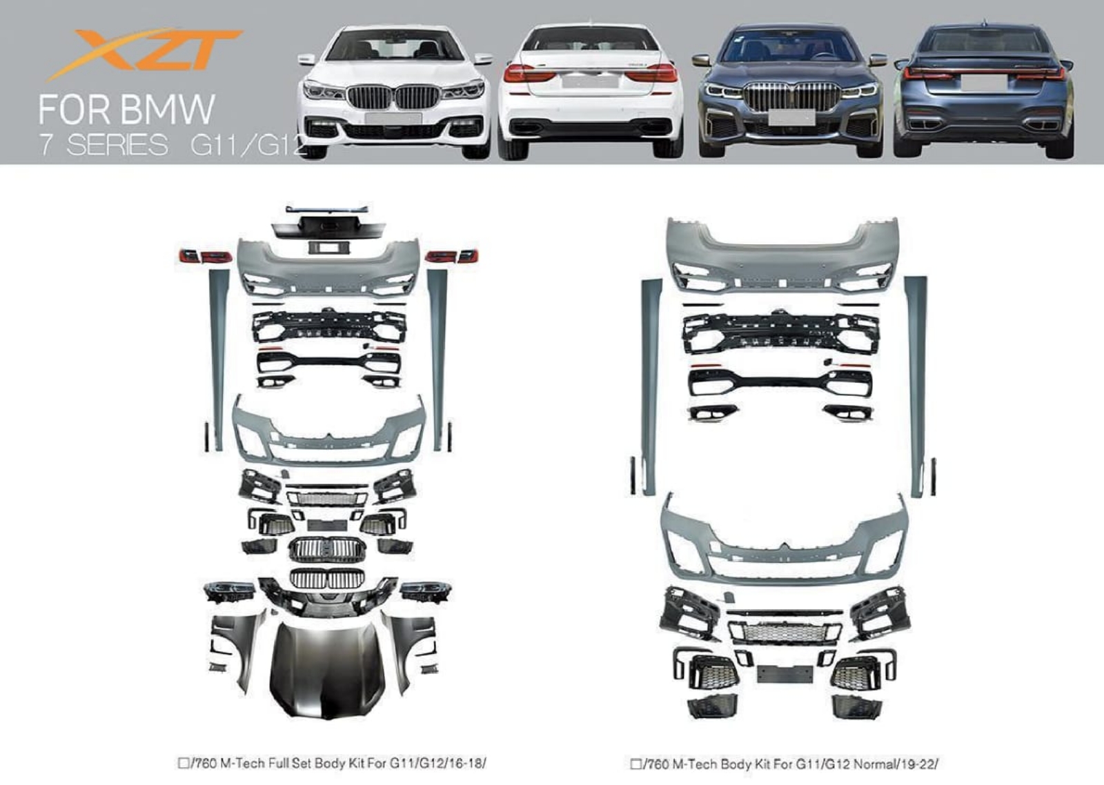 BMW 7 SERIES G11/G12 BODYKIT