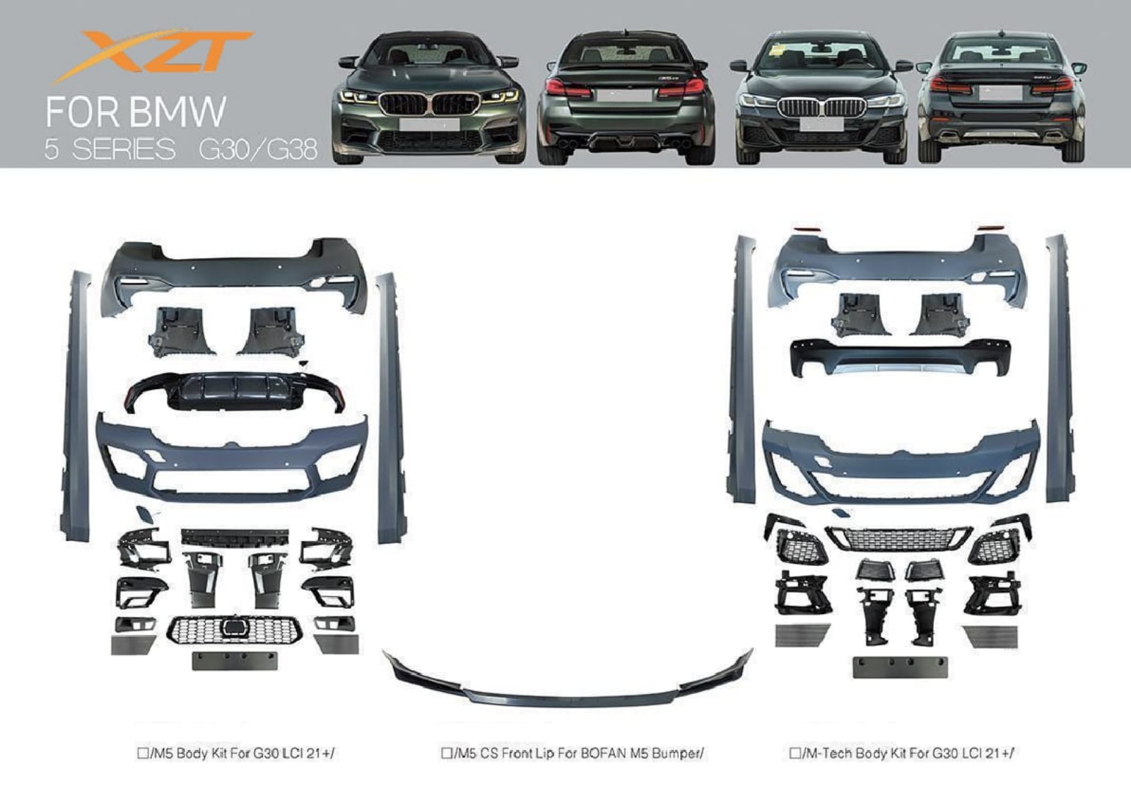 BMW 5 SERIES G30/G38 BODYKIT